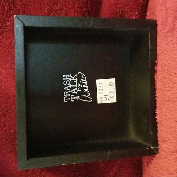 Trash Talk by Annie Photo Wall Decor  4" x 4" x 1 1/2"  "Teenagers are --- - Picture 3 of 6